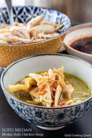 Soto Medan - Medan Style Chicken Soup
