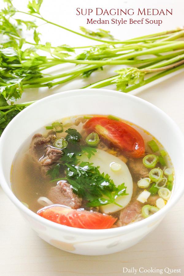 Sup Daging Medan - Medan Style Beef Soup