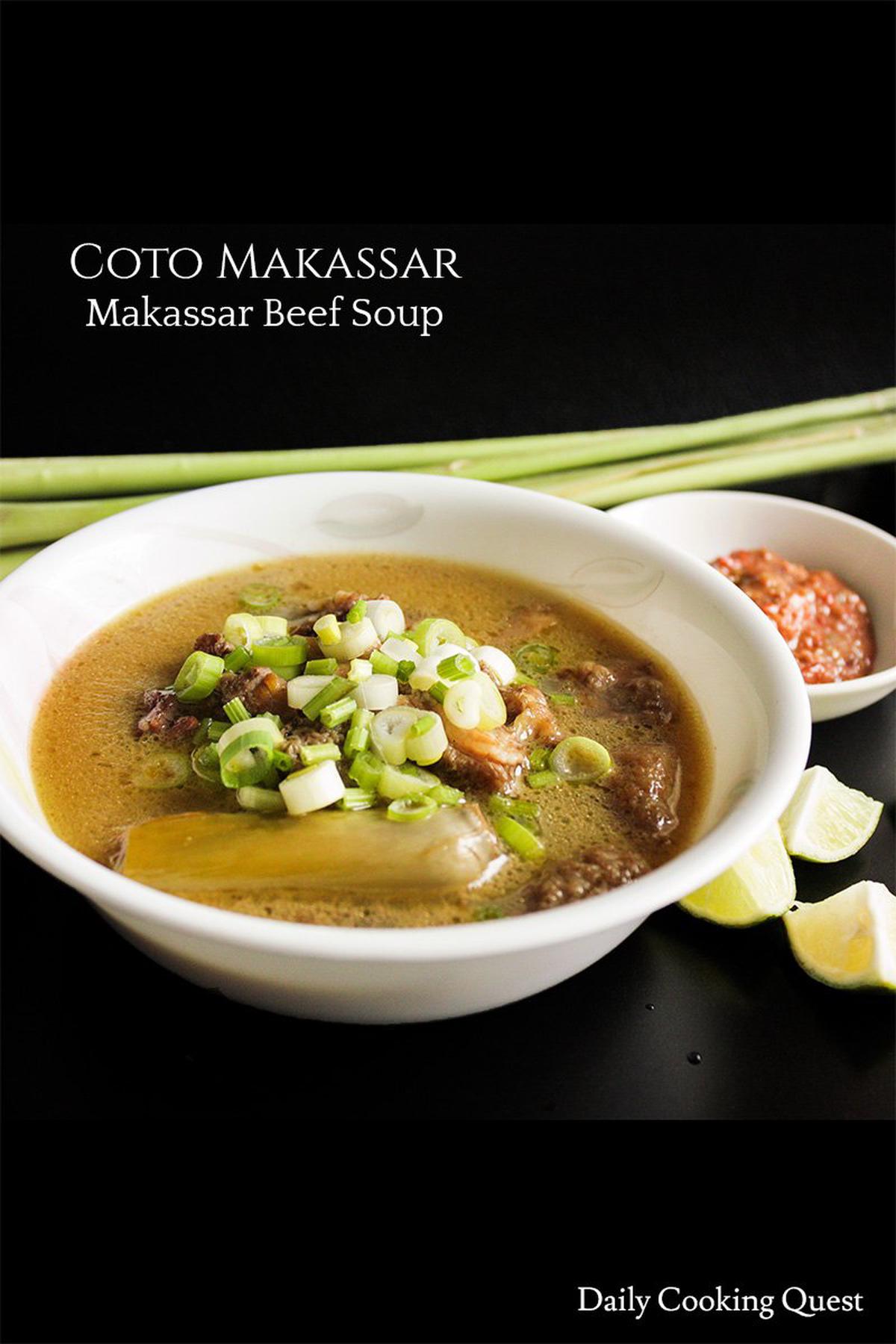 Coto Makassar - Makassar Beef Soup