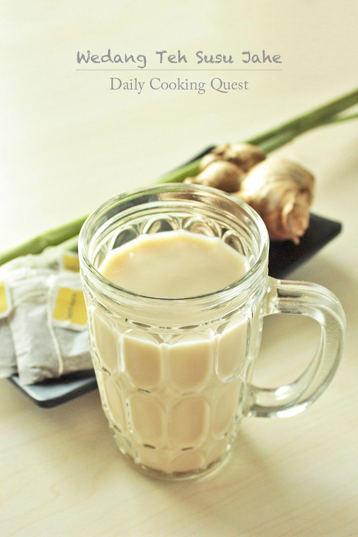 Wedang Teh Susu Jahe - Ginger Milk Tea