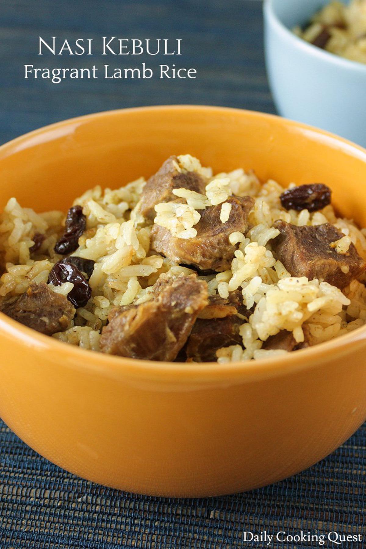 Nasi Kebuli - Fragrant Mutton Rice