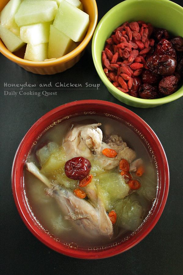 Honeydew and Chicken Soup