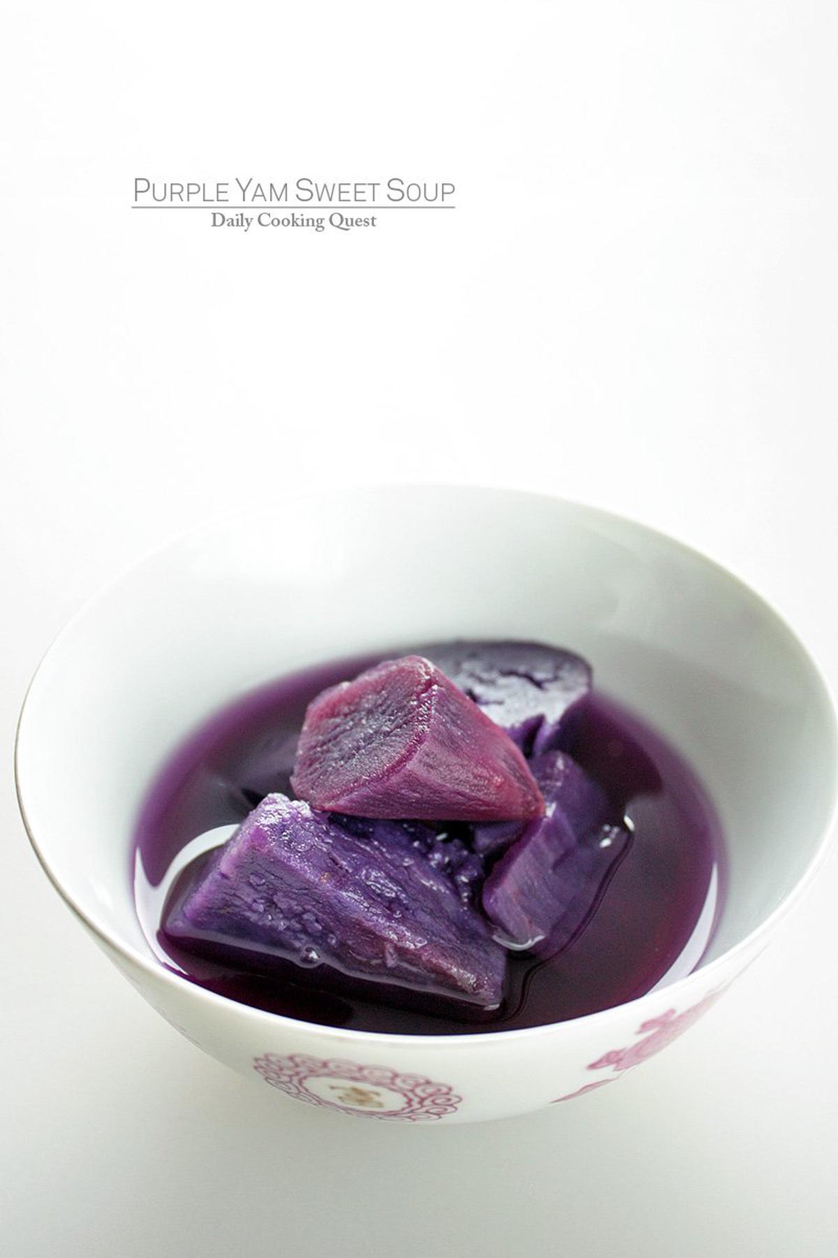 Purple Yam Sweet Soup