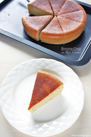 Banana Cake in Rice Cooker
