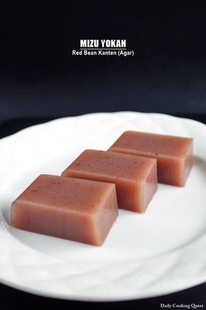 Mizu Yokan - Red Bean Kanten (Agar)