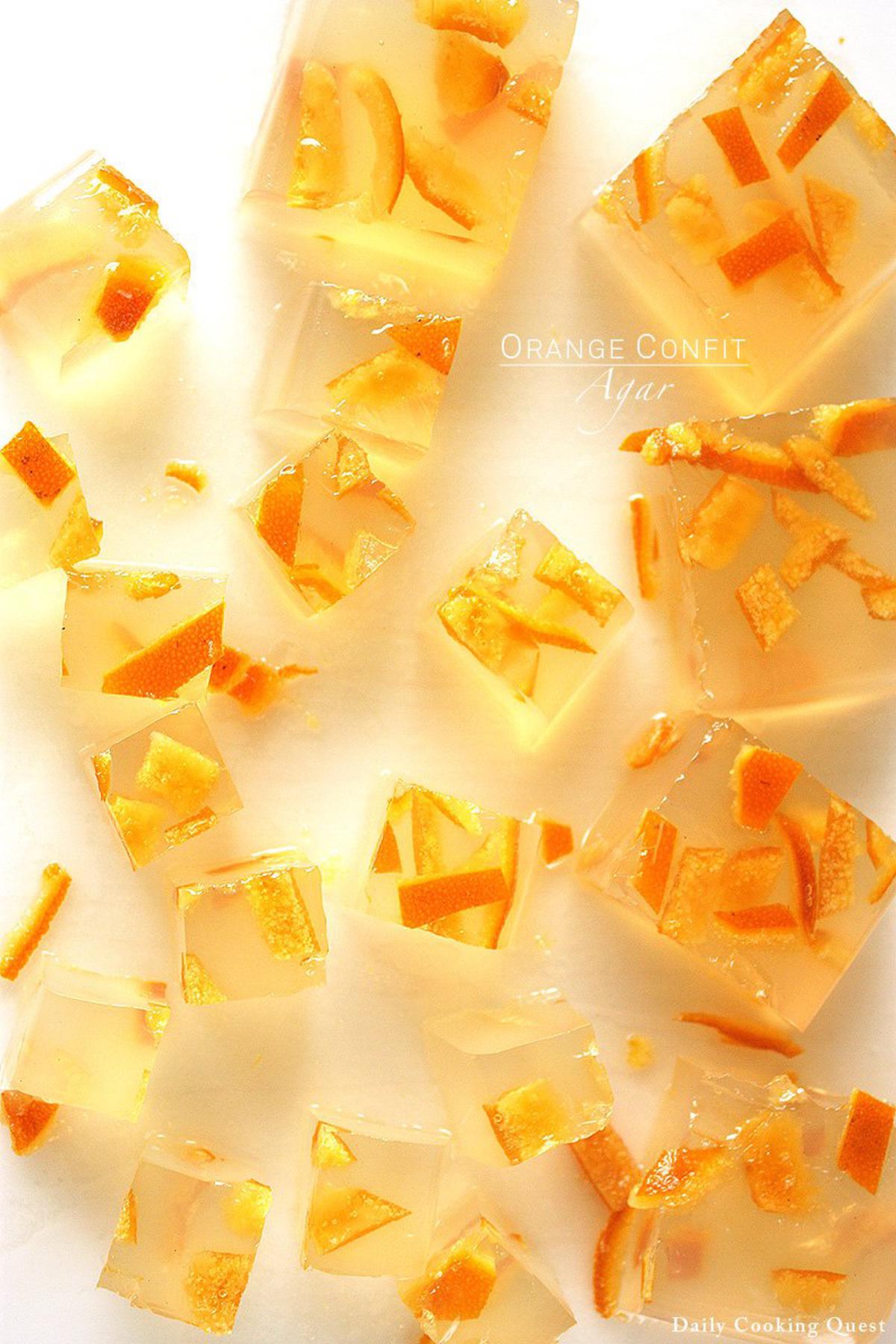 Orange confit - solo food - Recipes for One