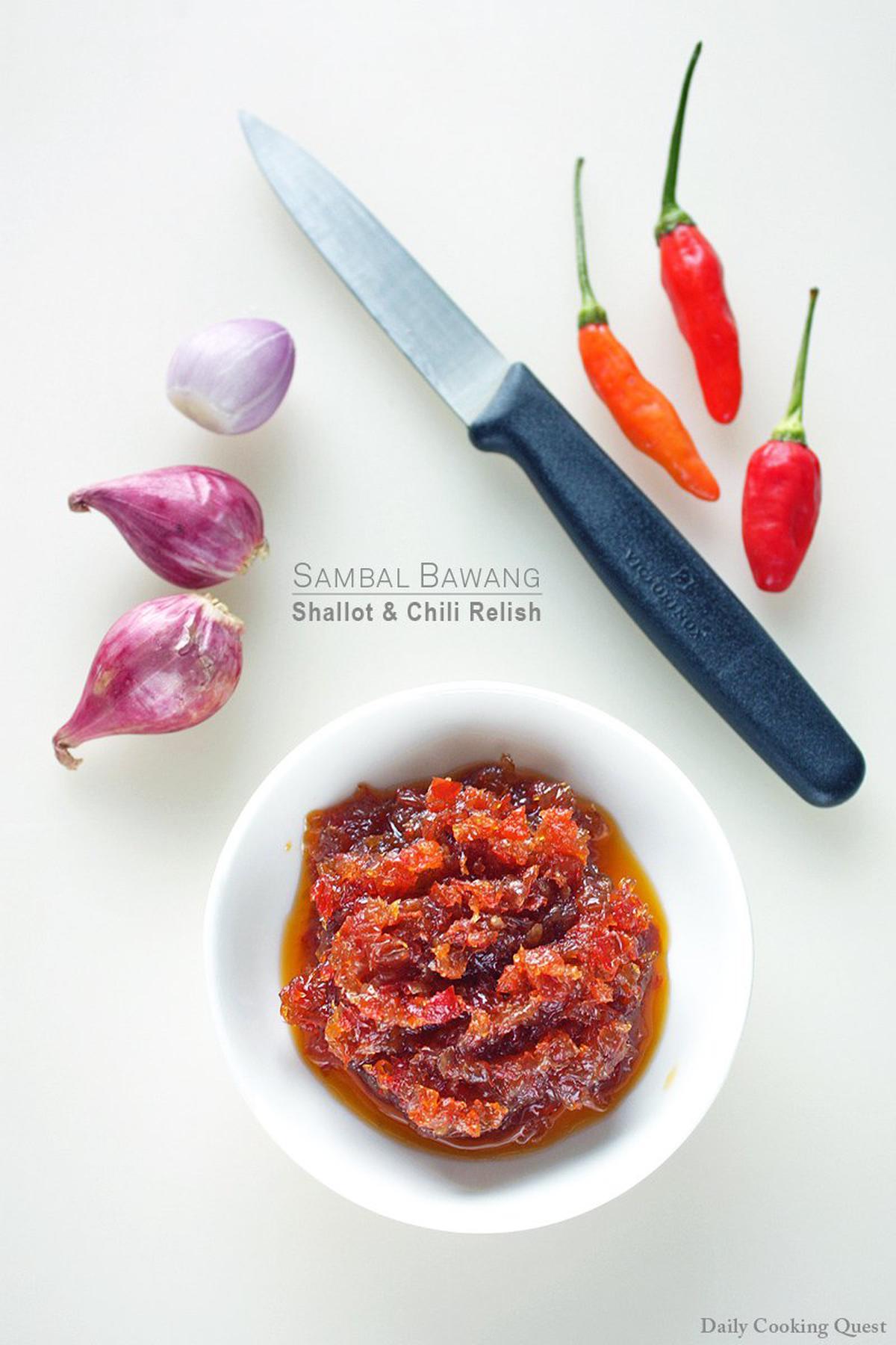 Sambal Bawang - Shallot and Chili Relish
