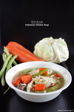 Sop Ayam - Indonesian Chicken Soup