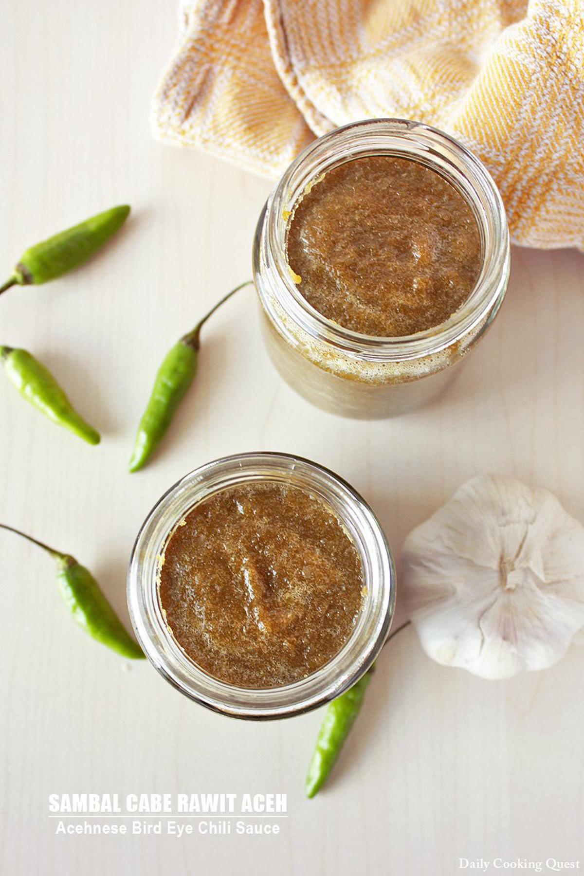 Sambal Cabe Rawit Aceh - Acehnese Bird Eye Chili Sauce
