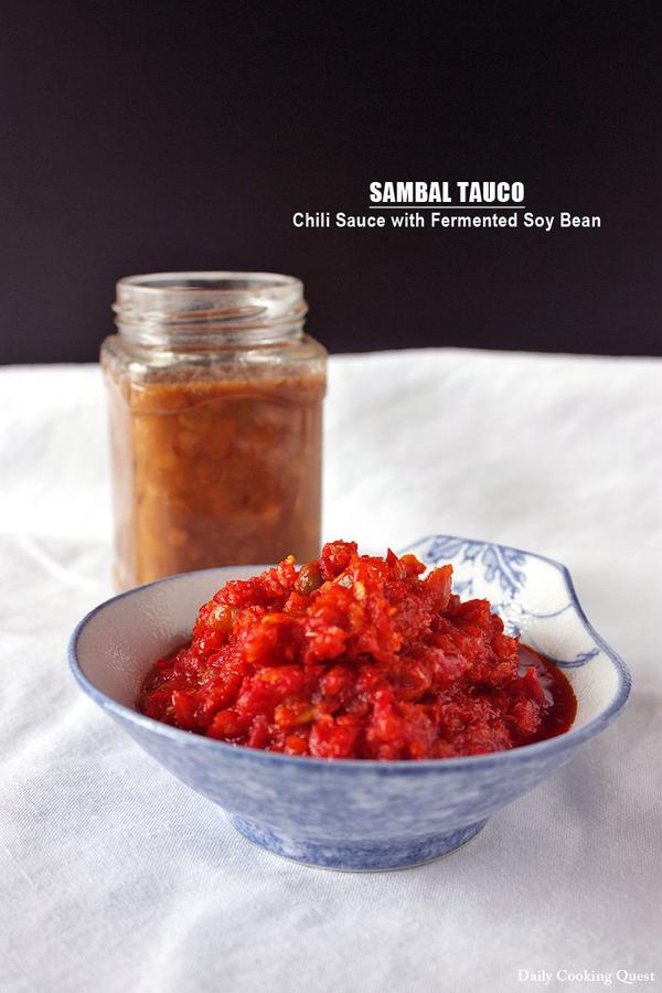 Sambal Tauco - Chili Sauce with Fermented Soy Bean