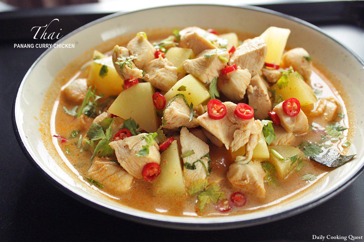 Thai Panang Curry Chicken