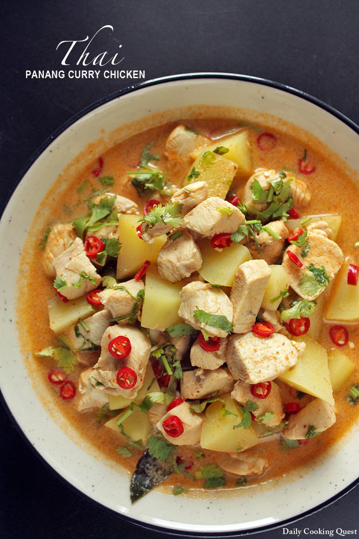 Thai Panang Curry Chicken