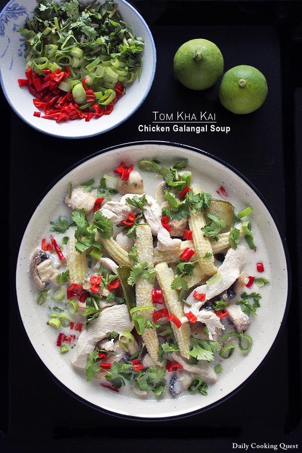 Tom Kha Kai - Chicken Galangal Soup
