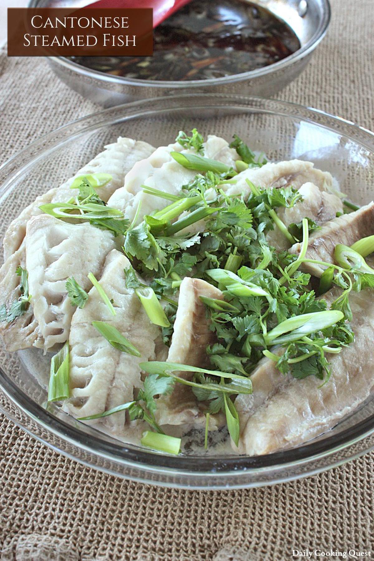 Cantonese Steamed Fish