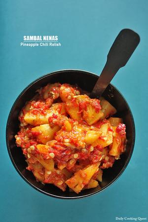 Sambal Nenas - Pineapple Chili Relish