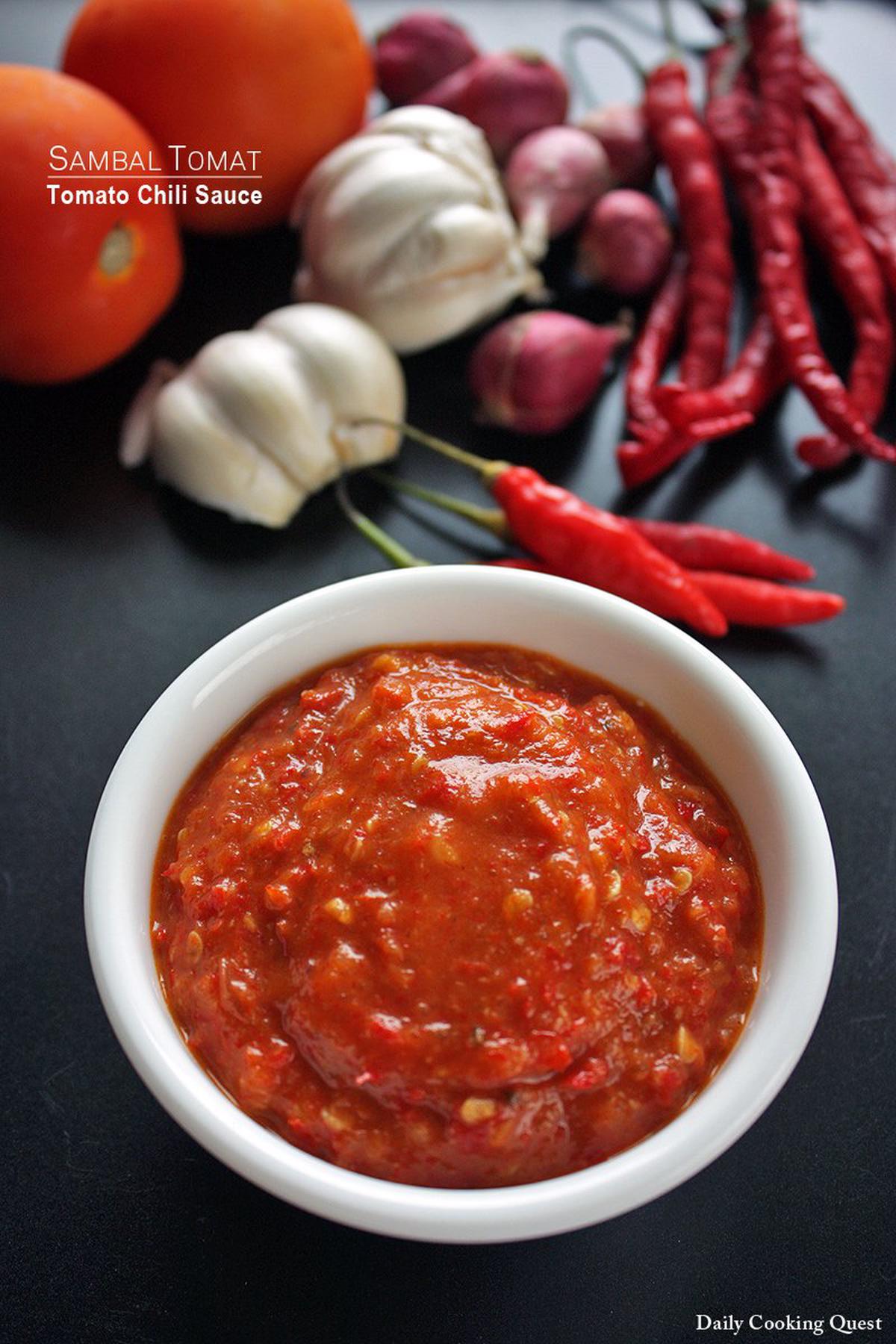 Sambal Tomat - Tomato Chili Sauce