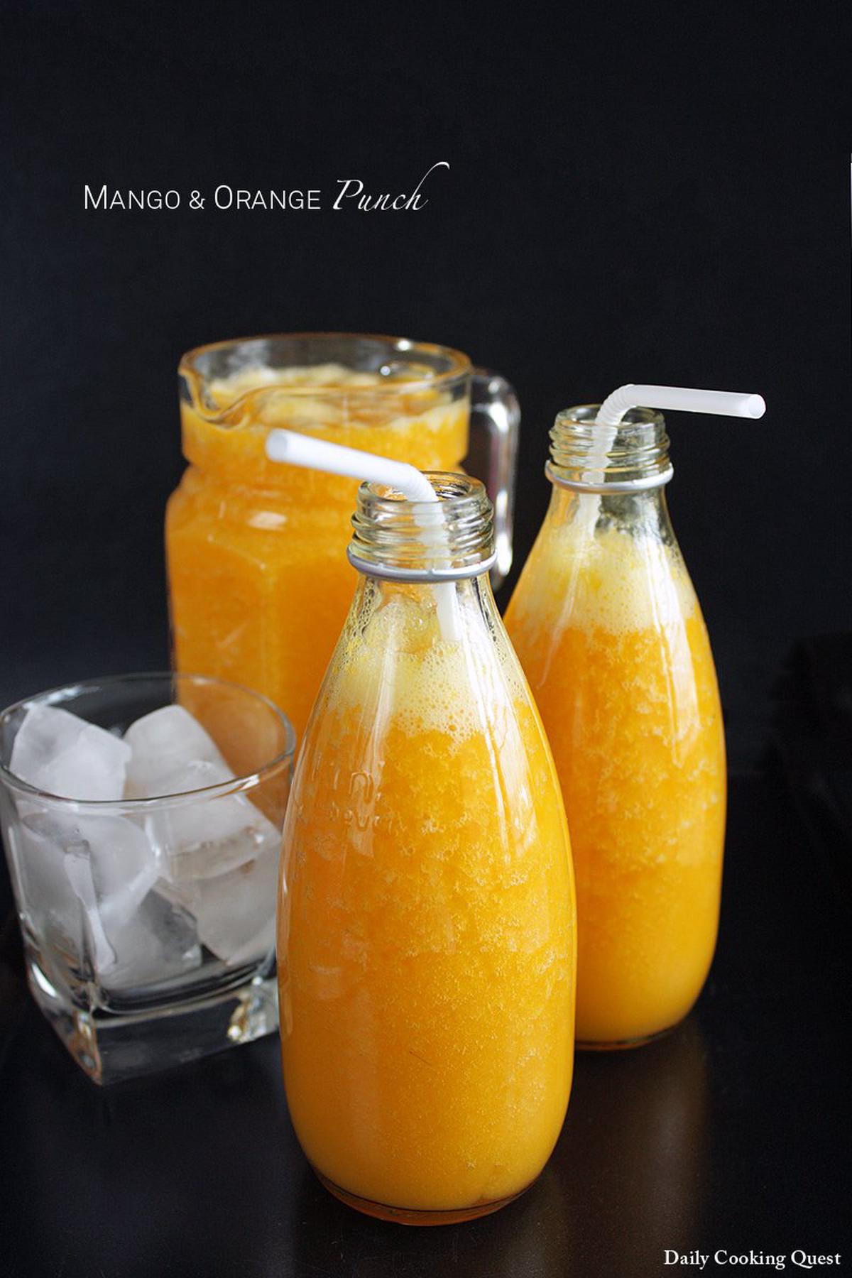 Mango and Orange Punch