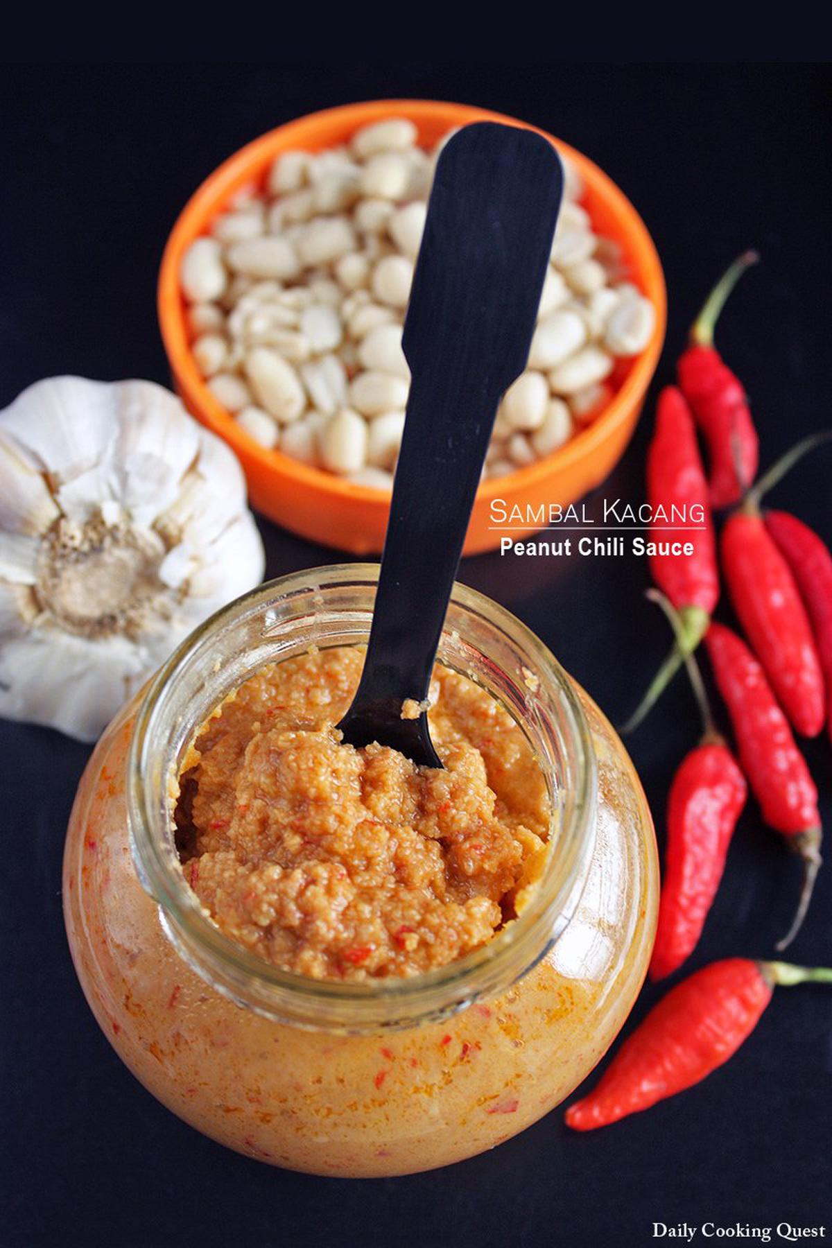 Sambal Kacang Peanut Chili Sauce Daily Cooking Quest