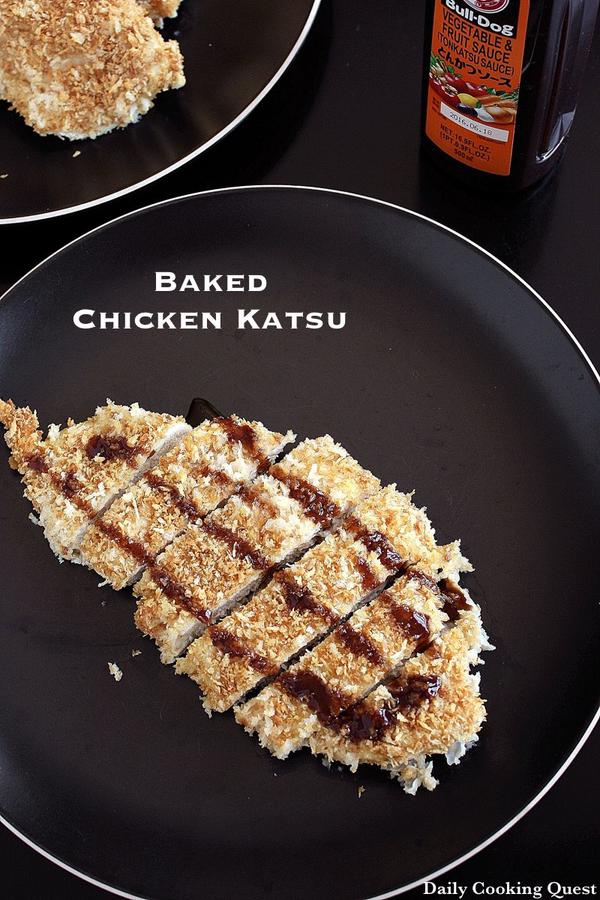 Baked Chicken Katsu