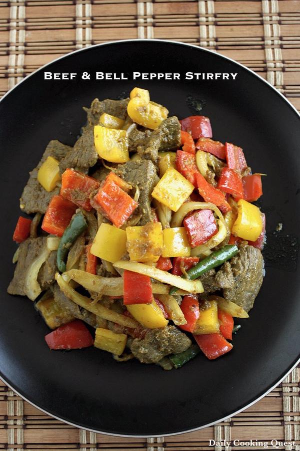 Beef and Bell Pepper Stir Fry