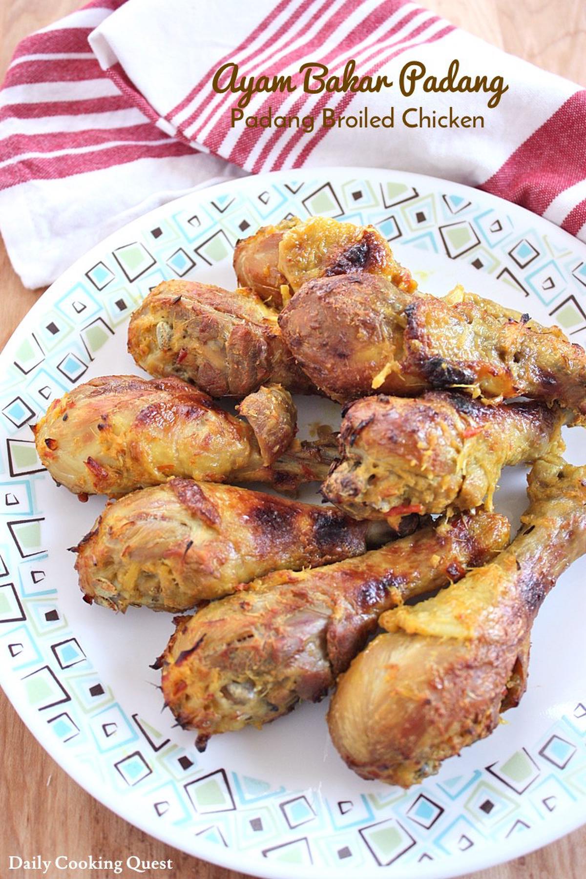 Ayam Bakar Padang - Padang Broiled Chicken