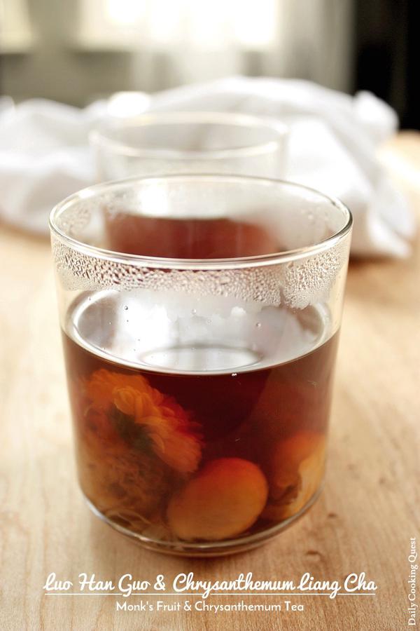 Luo Han Guo and Chrysanthemum Liang Cha - Monks' Fruit and Chrysanthemum Tea