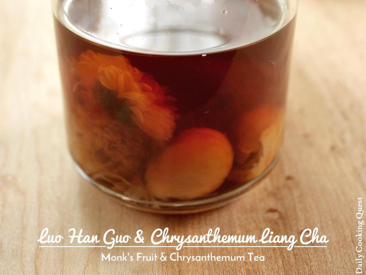 Luo Han Guo and Chrysanthemum Liang Cha Monks Fruit and Chrysanthemum Tea