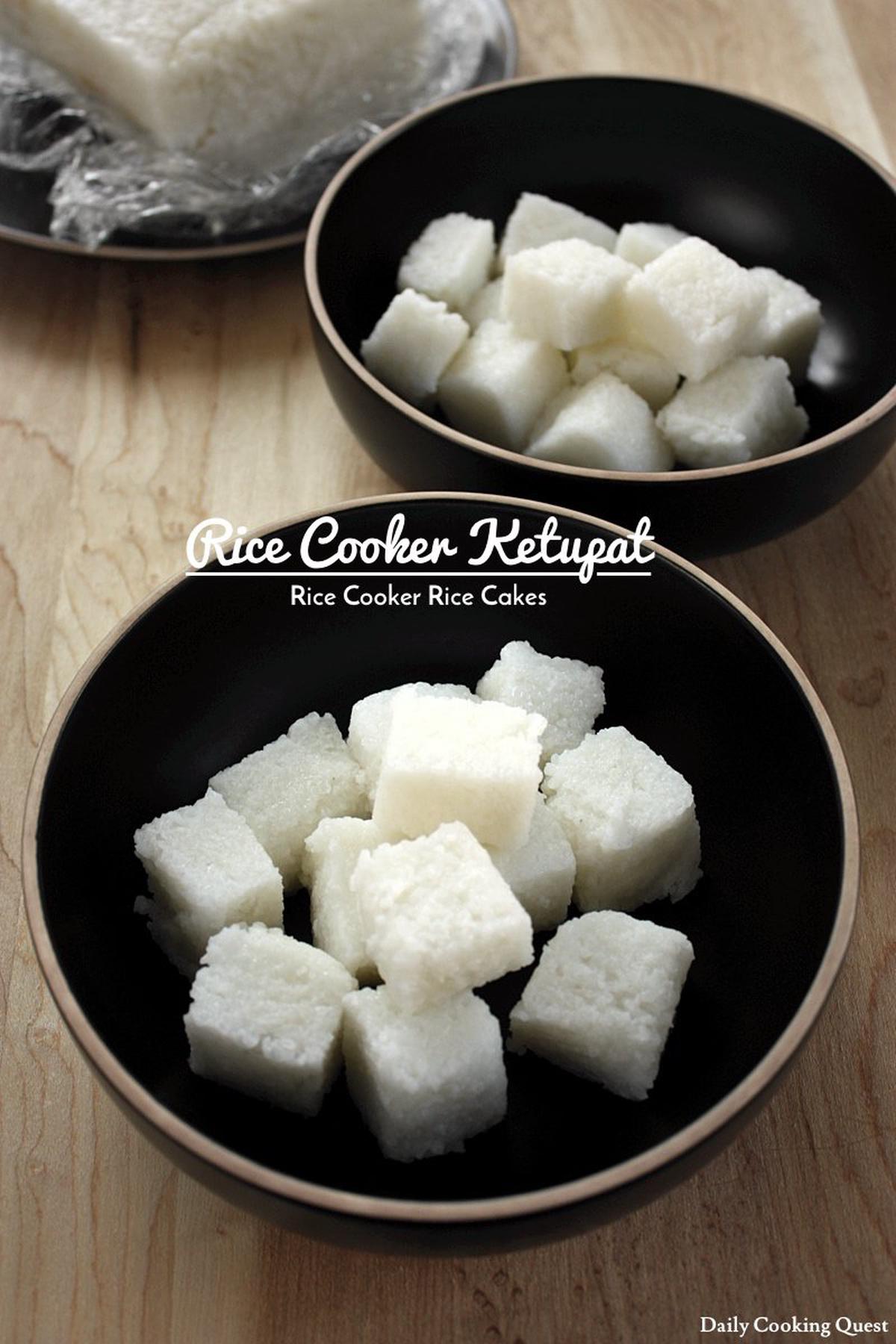 Rice Cooker Ketupat - Rice Cooker Rice Cakes