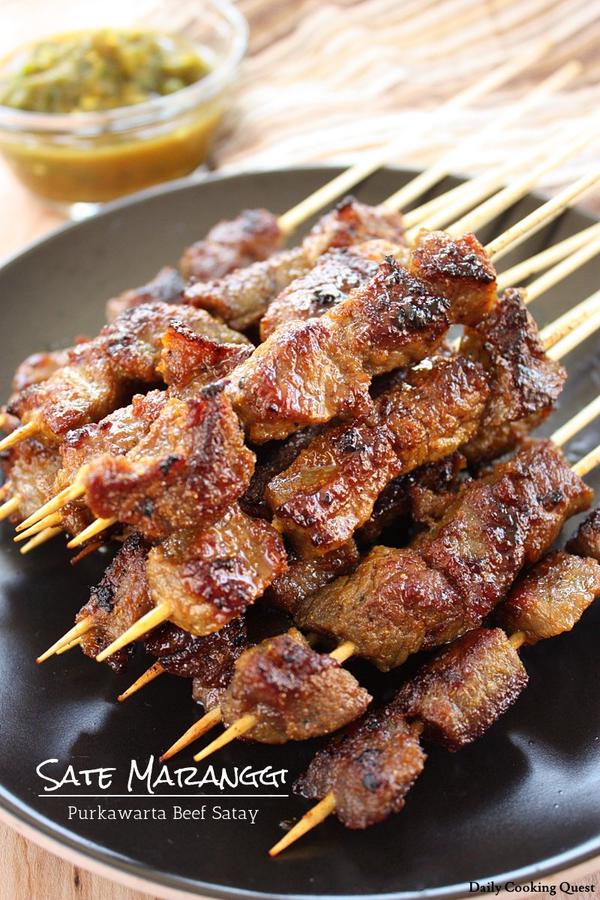 Sate Maranggi - Purwakarta Beef Satay