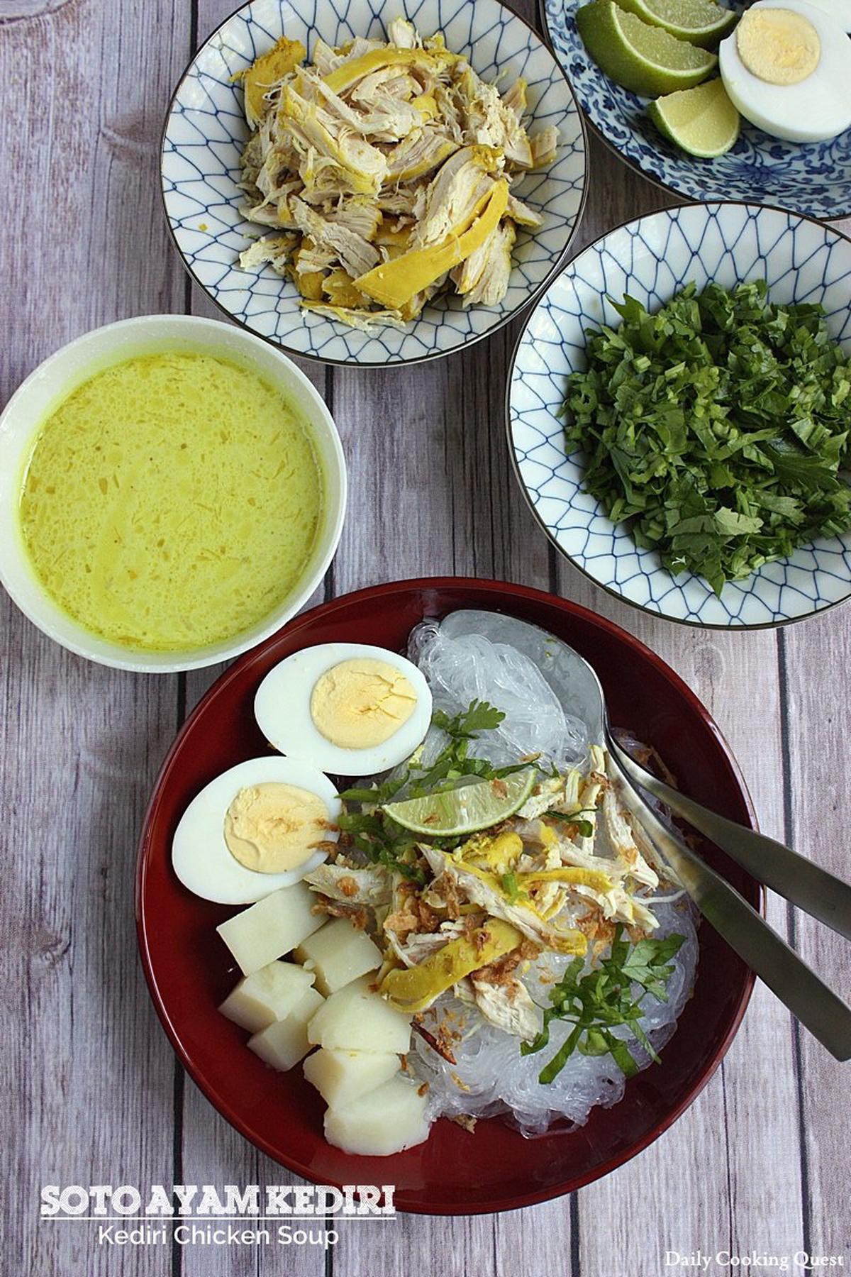 Soto Ayam Kediri - Kediri Chicken Soup