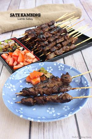 Sate Kambing - Lamb Satay