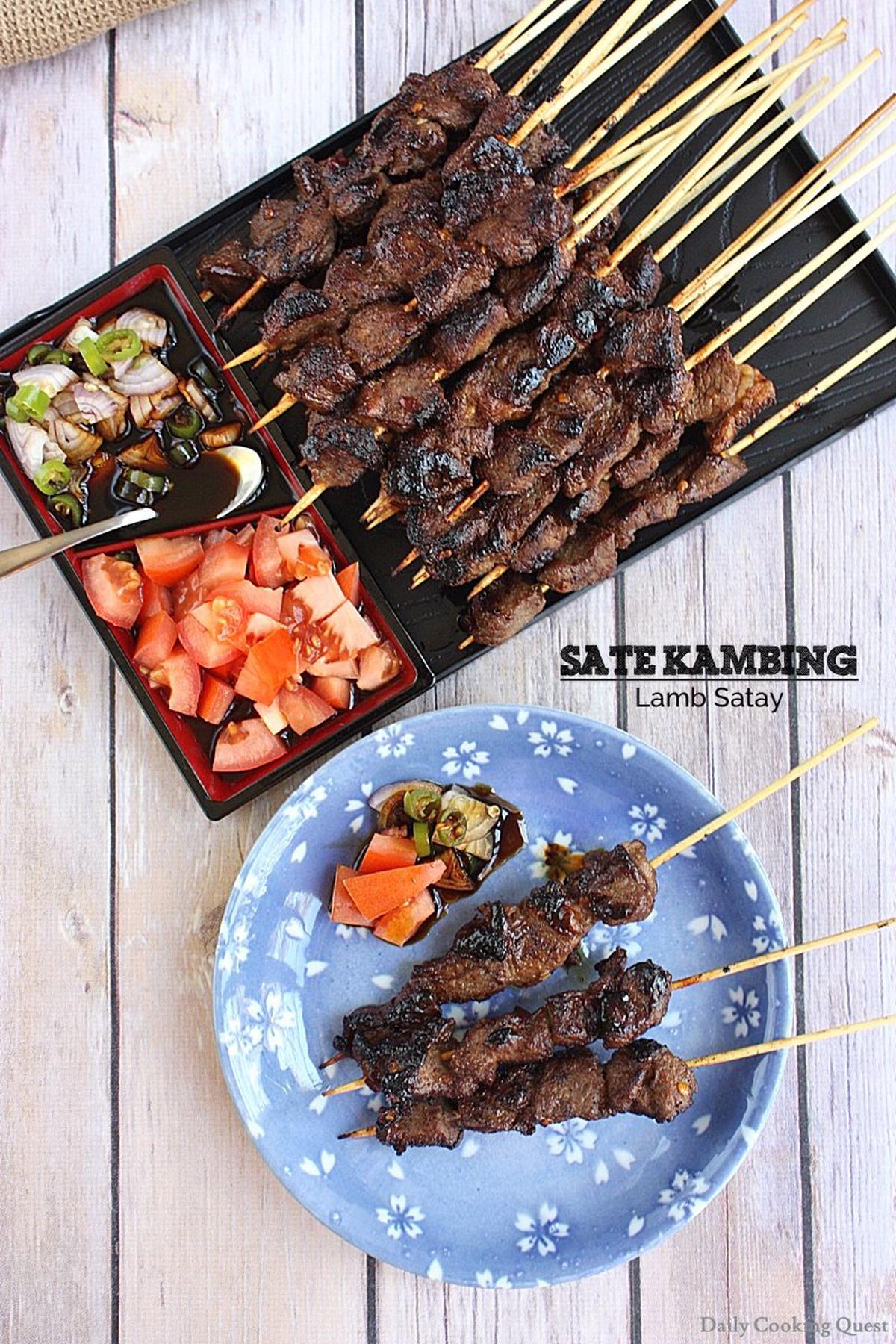 Sate Kambing - Lamb Satay