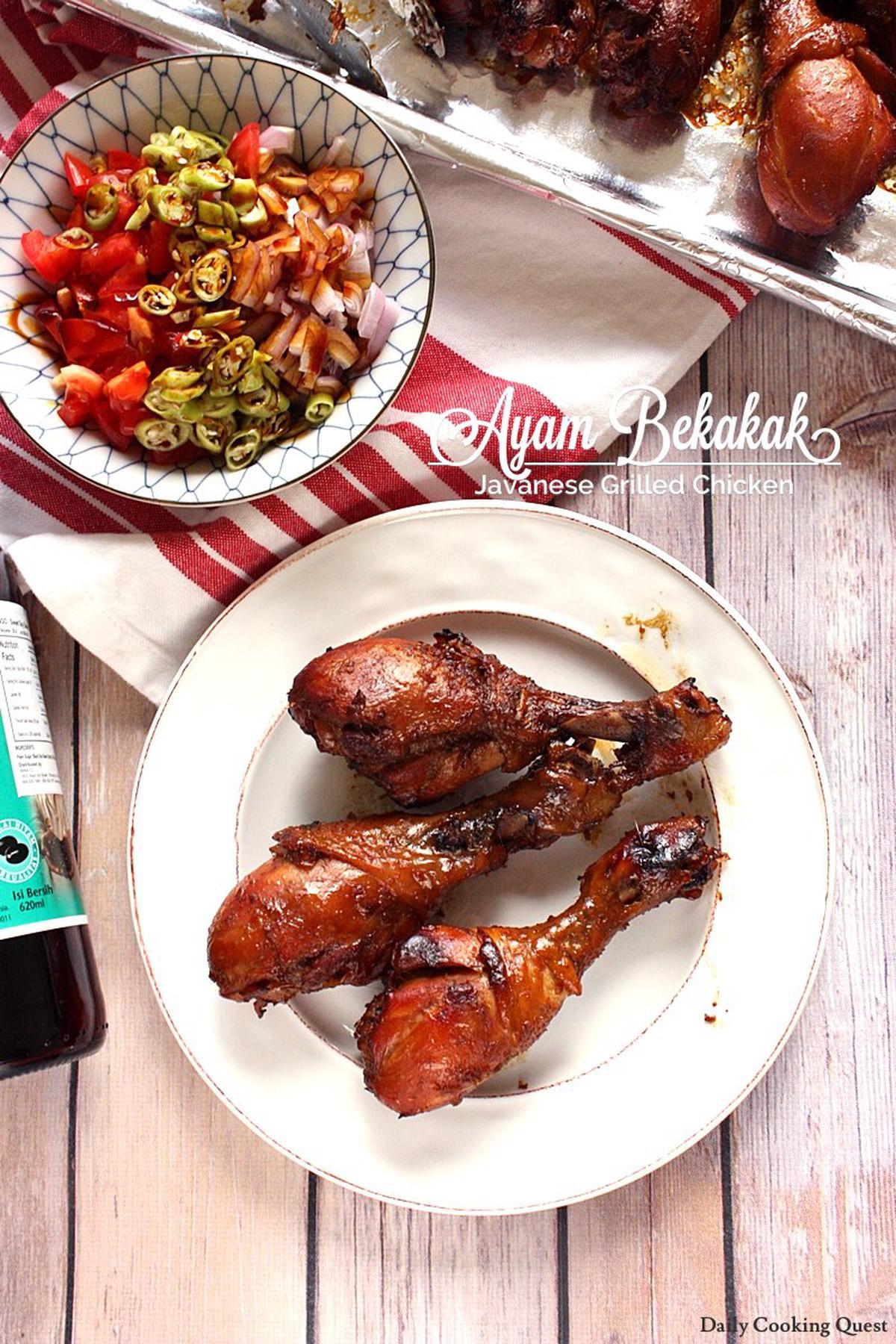 Ayam Bekakak - Javanese Grilled Chicken