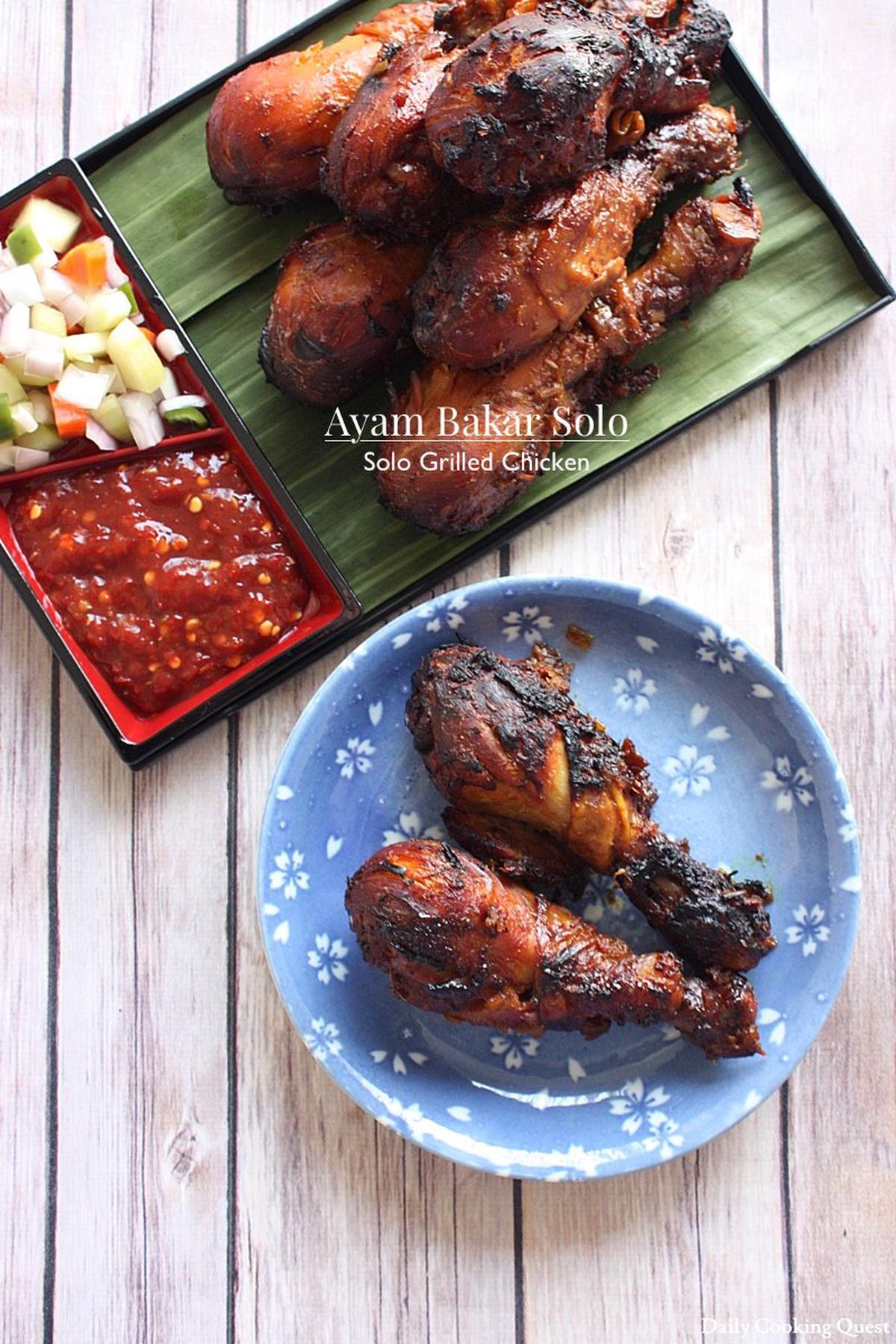 Ayam Bakar Solo - Solo Grilled Chicken