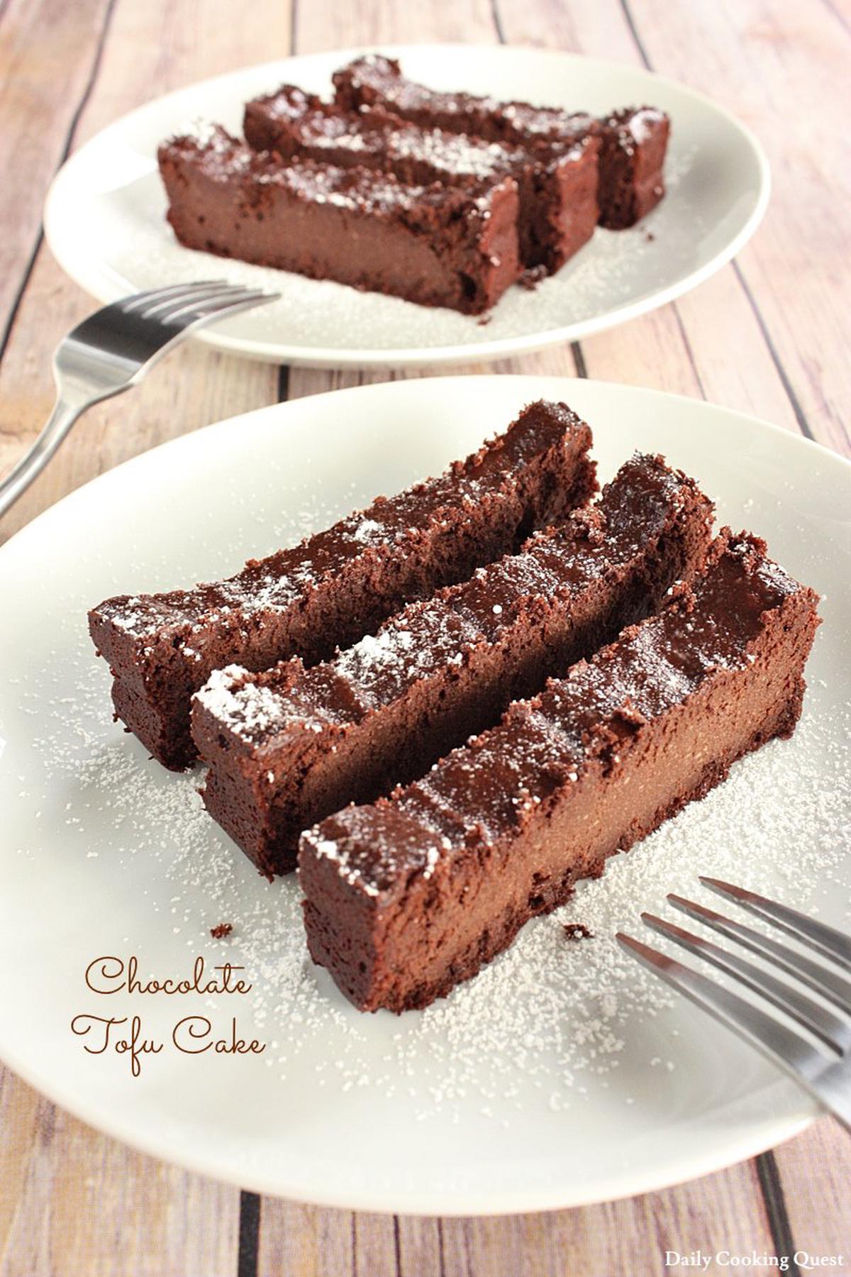 Chocolate Tofu Cake