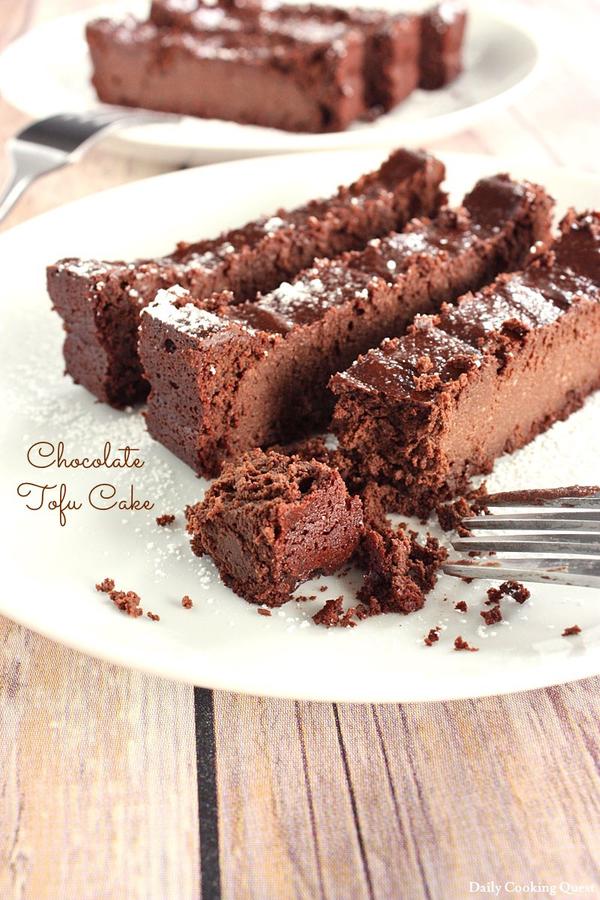 Chocolate Tofu Cake