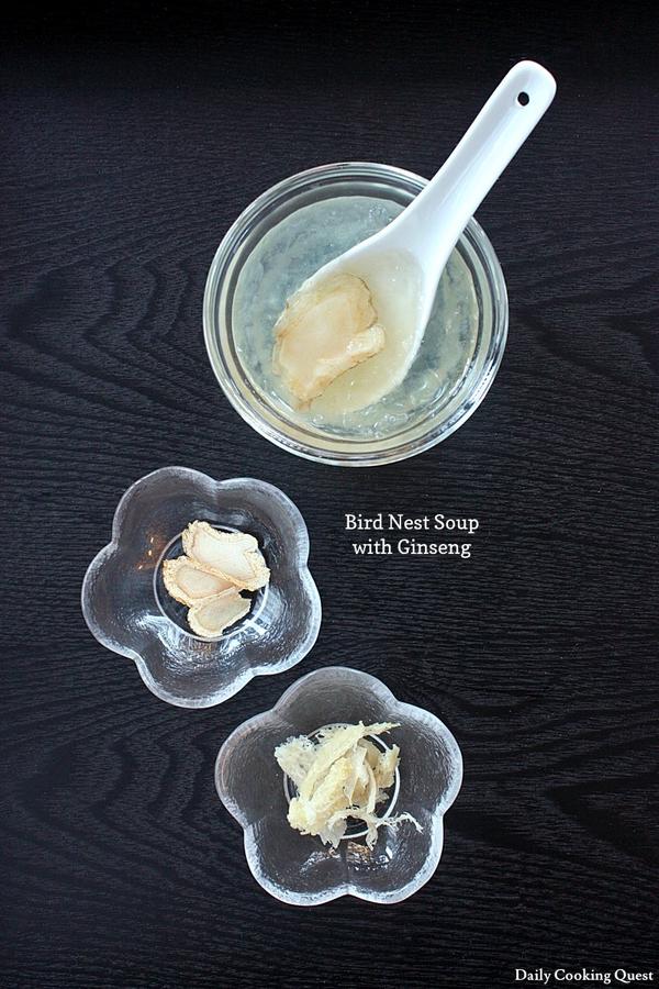 Bird Nest Soup with Ginseng