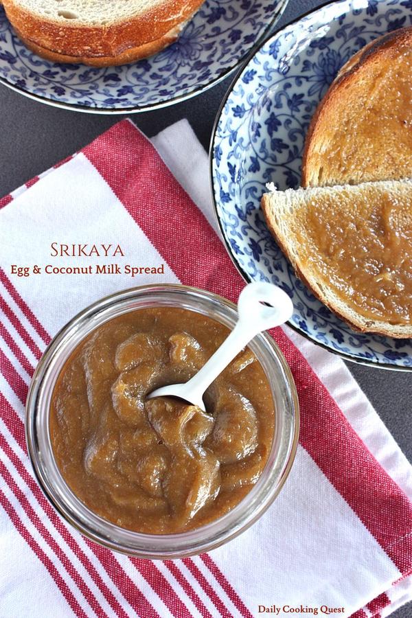 Srikaya - Egg and Coconut Milk Spread