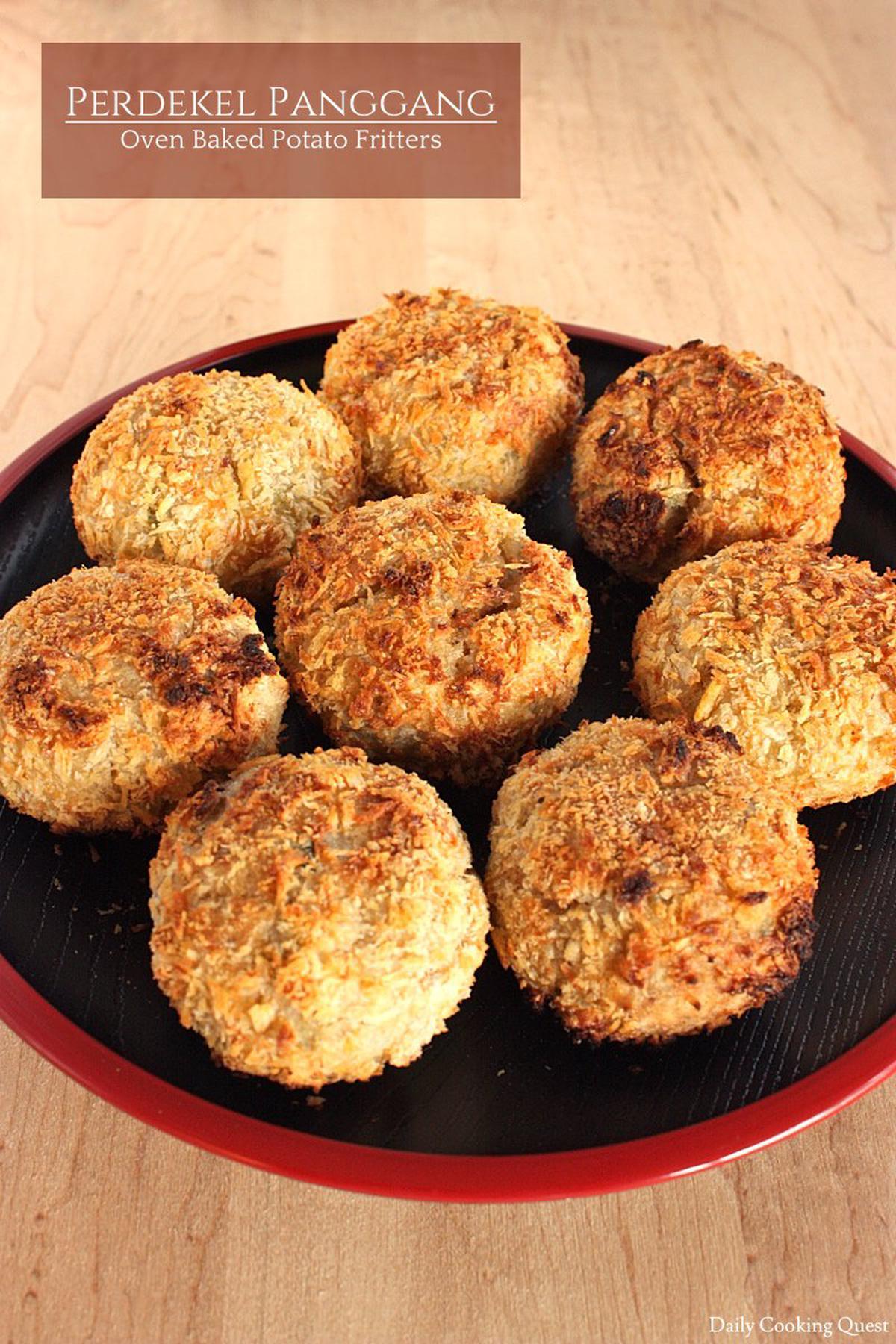 Perkedel Panggang - Oven Baked Potato Fritters