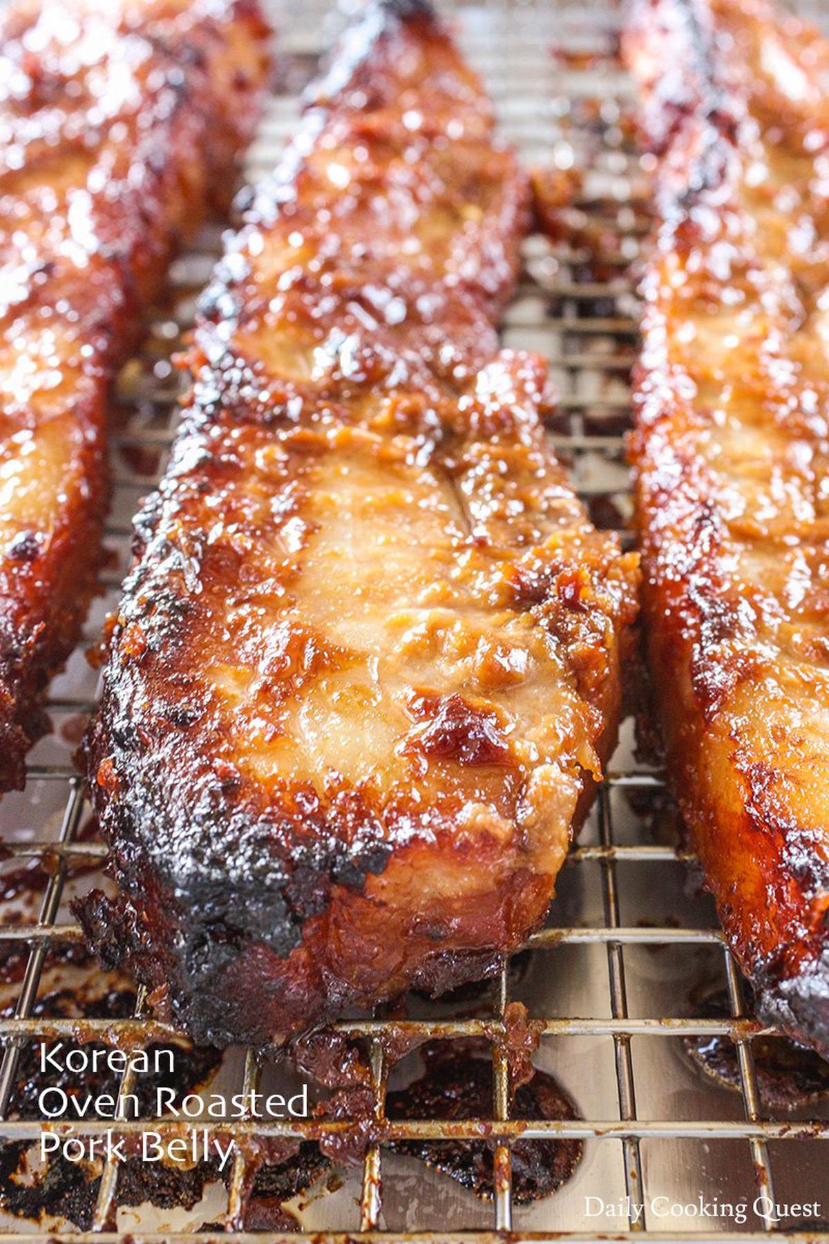 Oven Roasted Pork belly - Hanks True BBQ™
