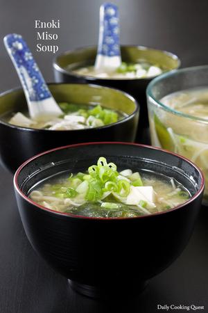 Enoki Miso Soup