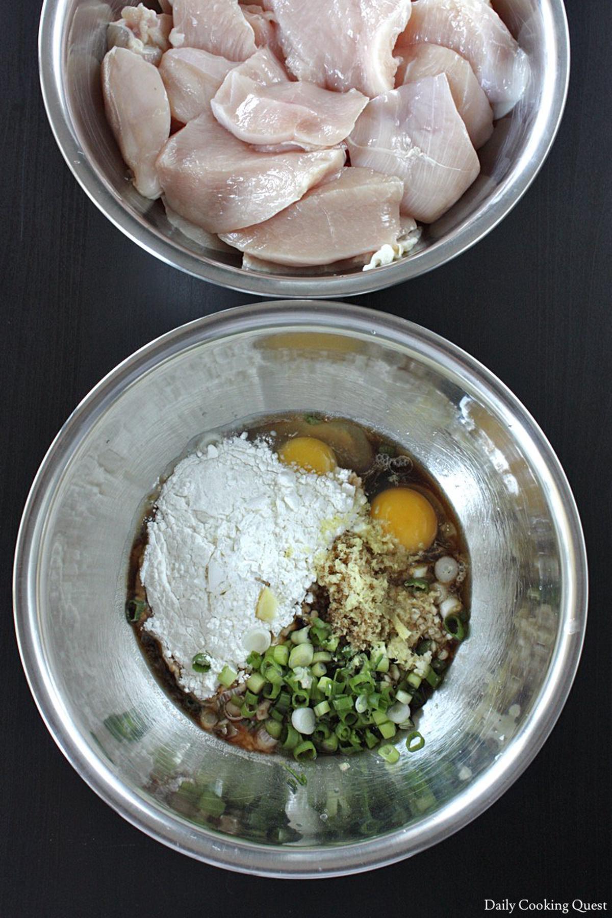 Mochiko Fried Chicken Ingredients