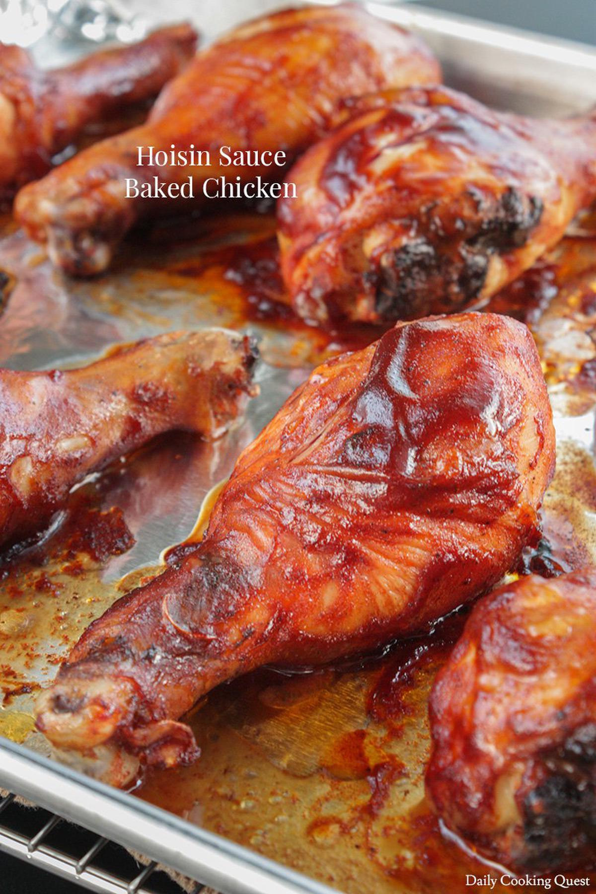 Hoisin Sauce Baked Chicken