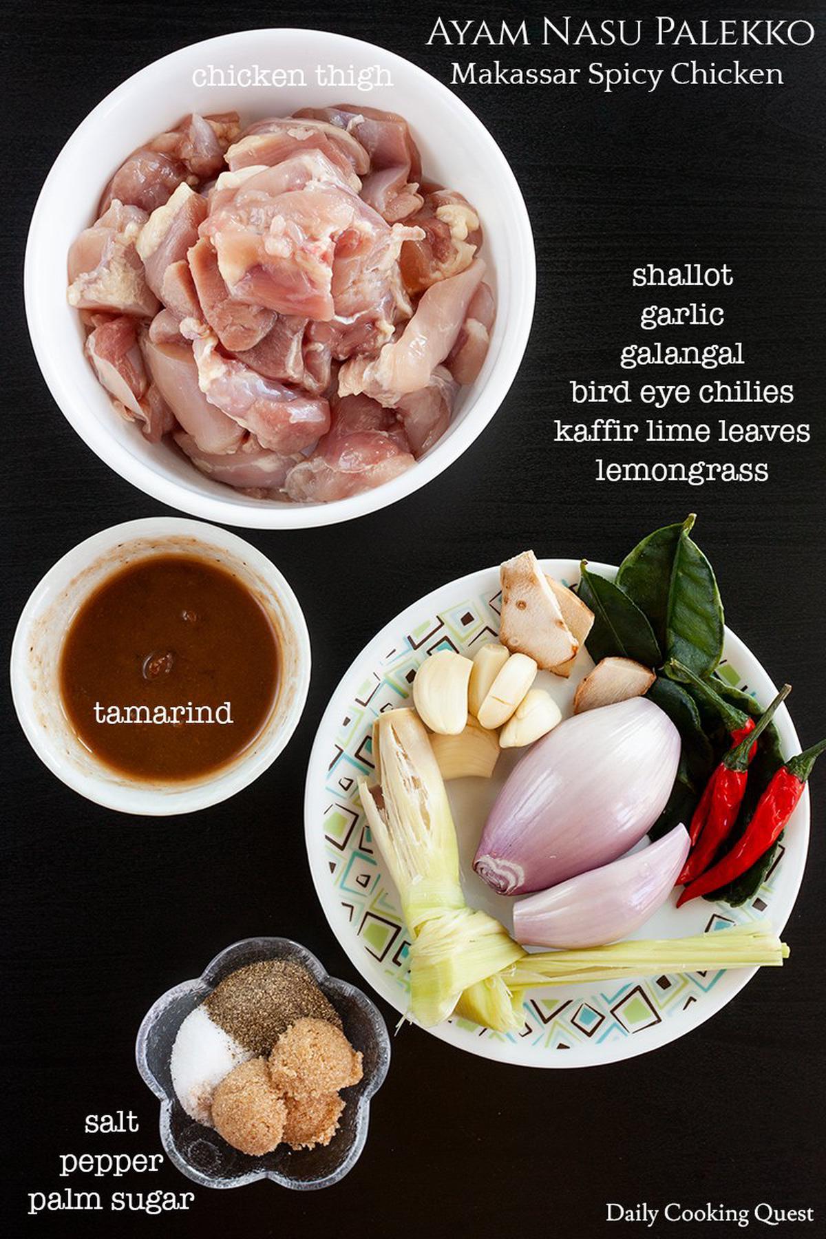 Ayam Nasu Palekko - Makassar Spicy Chicken