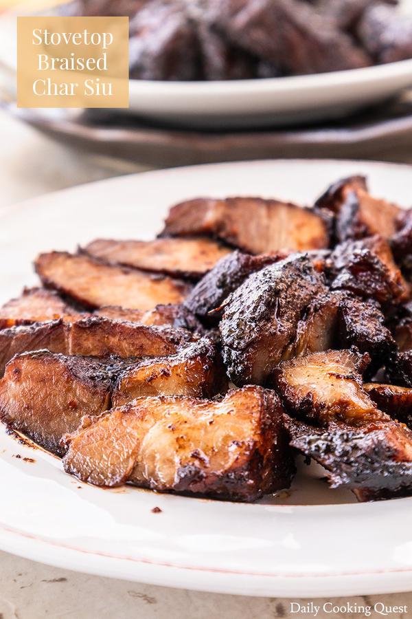 Stovetop Braised Char Siu