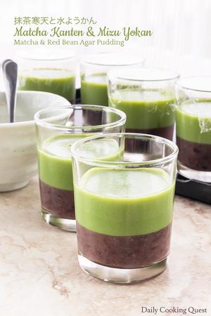 Matcha Kanten Mizu Yokan
