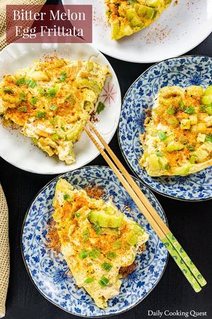Bitter Melon Egg Frittata