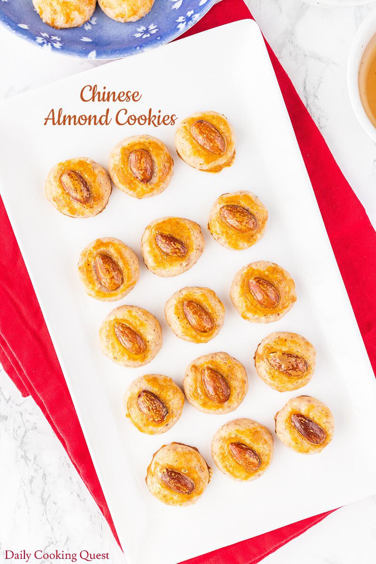 Chinese Almond Cookies