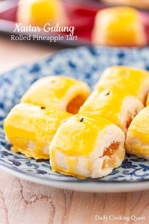 Nastar Gulung - Rolled Pineapple Tart
