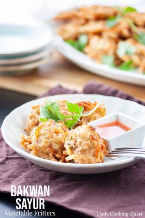 Bakwan Sayur - Vegetables Fritter